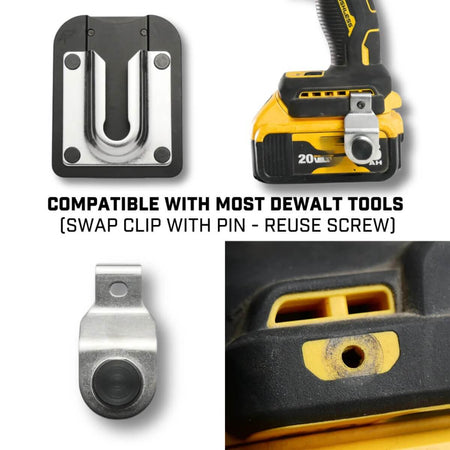 HOLSTER KIT-PIN-PRO-DEW - PinPal Pro Gravity-Locking Tool Holster Kit for DeWalt