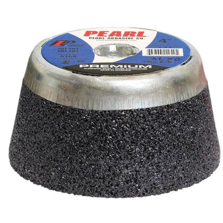 PEARL CSA616M - 6" x 2" x 5/8-11 Premium Aluminum Oxide Type 11 Grinding Cup Stone