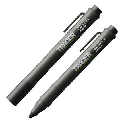 TRACER ACF-BP1 - Pro Clog-Free Construction Marker (Black)