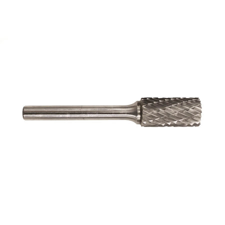 DRILLCO WAL-7B132BDC - 1/2" x 1" Double Cut Solid Carbide Burr - SB-5 Cylindrical with End Cut