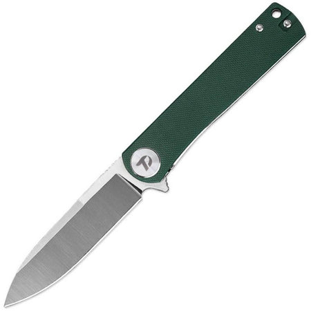 DREAMTECH DT-D3896GGR - Linerlock Folding Knife - Green G10 Handle & D2 Tool Steel