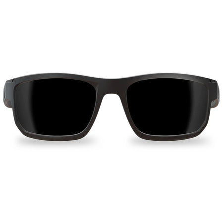 EDGE ZDF176VS - Falcon Tactical Safety Glasses - Matte Black, Clear Vapor Shield Lens