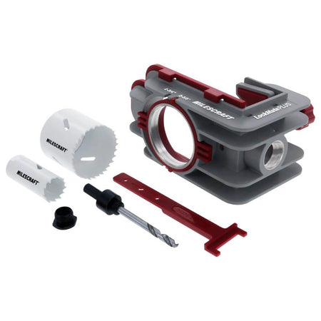 MILESCRAFT 1338 - LockMatePLUS™ Self-Clamping Door Lock Installation Kit