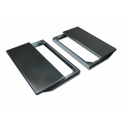 Laguna SUPMX-71938-7F Folding Infeed/Outfeed Tables for 19-38 Drum Sander - Open Stand