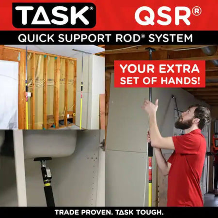 TASK T74500 - Medium Quick Support Rod (QSR) - 5' 3" to 10'