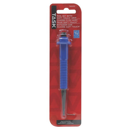 TASK T93232 Cupped Nail Set, 1/16" Tip with Hex Shank