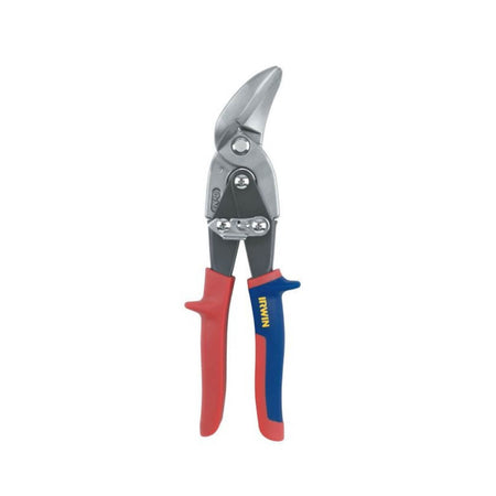 IRWIN 2073211 - 9-1/2-in ProTouch Offset Handle Utility Snips, Left and Straight Cut