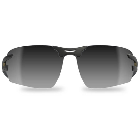 EDGE SL117 - Salita Safety Glasses - Black Frame / Silver Mirror Lens