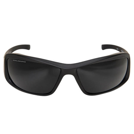 EDGE TXB236 - Brazeau Torque Polarized Safety Glasses - Matte Black Frame / Smoke Lens