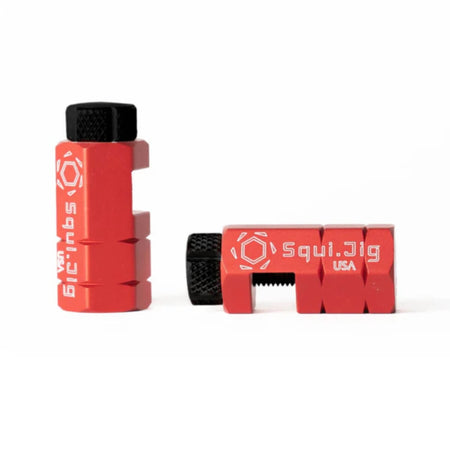 Squi.Jig SQJ15R - 1.5" Tall Rafter and Stair Gauges - Red (Pair)