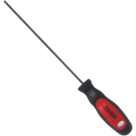 Tâche T17933 - Lime pour tronçonneuse 8" x 7/32" avec poignée en caoutchouc souple - 1/paquet