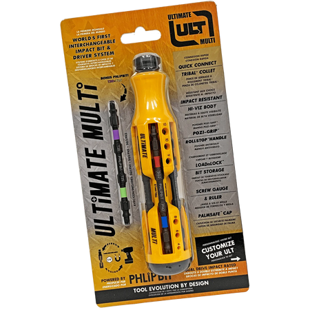 TURNX 15100-ULT-SQPH123B - ULT Ultimate Multi Screwdriver