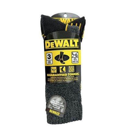 DEWALT DXSC226 - Work Socks Large (L) (3-Pair Pack)