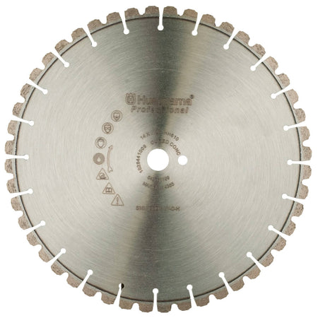 HUSQVARNA 542761207 - Millenium 24" x .125" x 1" Gold Diamond Wall Saw Blade