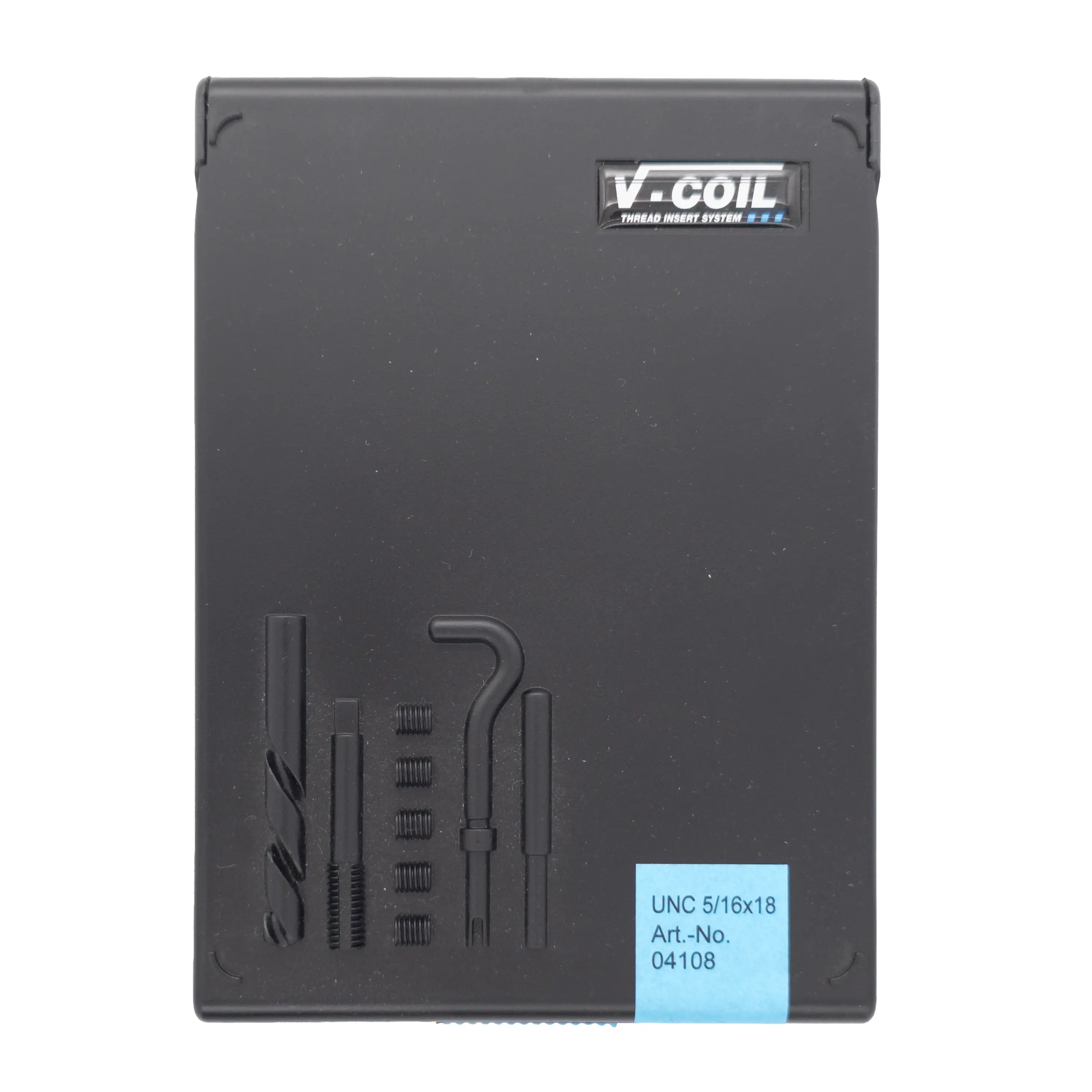 100x Eichelkappen-Muttern 5/16-18 Schwarz (Black Oxide) – Für 5/16" Gewinde, Stahl