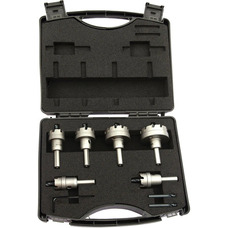 WALTER WAL-95CT6S - Drillco 3-1/6" 6pc Tungsten Carbide Tipped Hole Cutter Set Walter