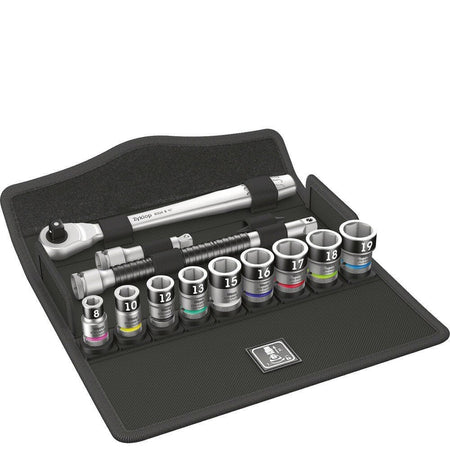 Wera 003785 - 8100 SB HF 1 Zyklop Metal Ratchet Set Zyklop Metal - Wise Line Tools
