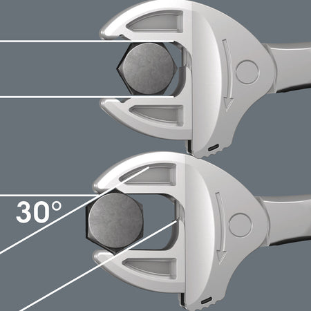 Wera 020099 Joker 6004 Self-setting Wrench, Extra Small - Wise Line Tools