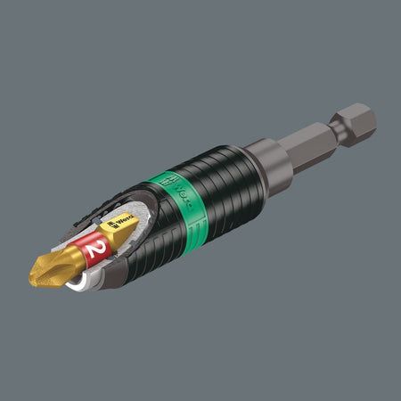 Wera 053923- 897/4 R Rapidaptor BiTorsion Universal Bit Holder - Wise Line Tools