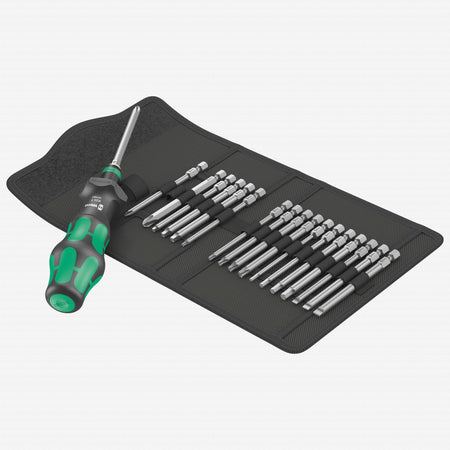 Wera 057483 - Kraftform Turbo Bitholding Screwdriver - 19pc Set - Wise Line Tools