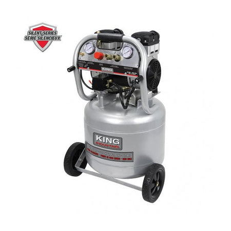 KING CANADA KC-10020SQ - 10 GALLON ULTRA-QUIET OIL-FREE AIR COMPRESSOR