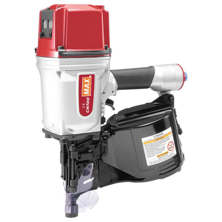 MAX CN100 SuperPalletiser Industrial Coil Pallet Nailer - 2-1/2 in. to 4 in.