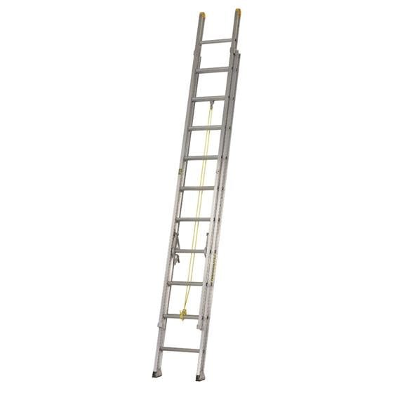 Featherlite 3228D  -  28 ft Aluminum Extension Ladder, 300 lb Load Capacity, Type IA,