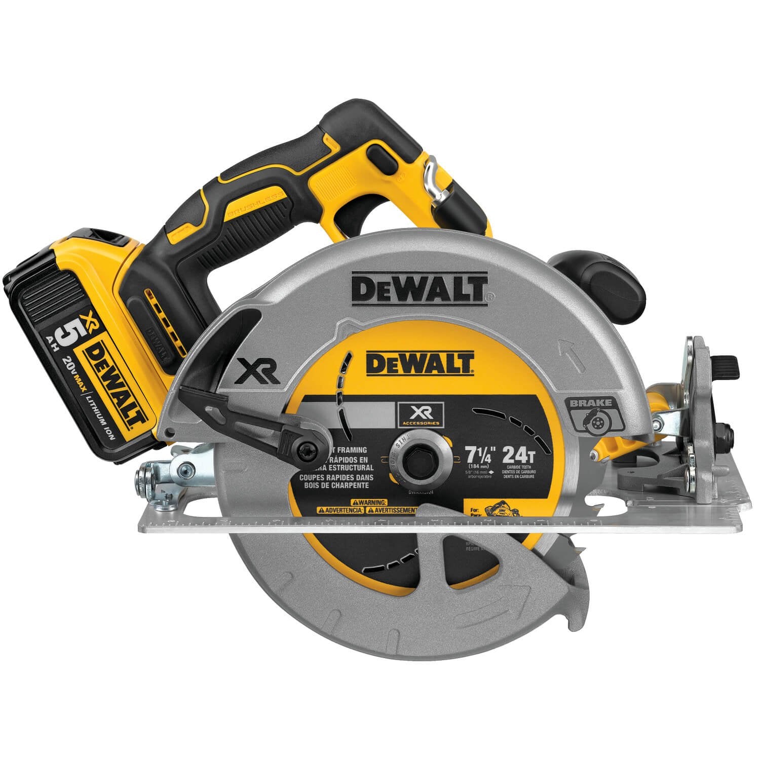 Dewalt DCS570P1 20V MAX XR 7-1/4" Circular Saw Kit