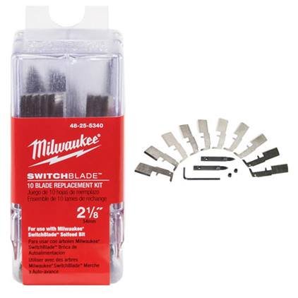Milwaukee 48-25-5340  -  2-1/8" 10 Blade Replacement Kit