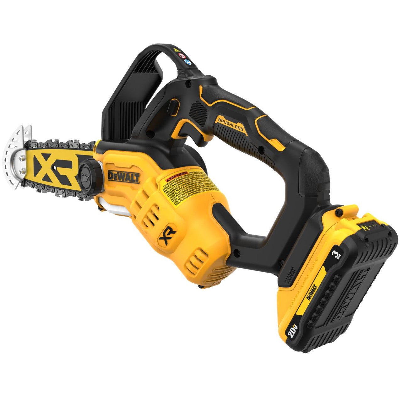 Dewalt DCCS623L1 20V MAX* 8 in. Brushless Cordless Pruning Chainsaw Kit
