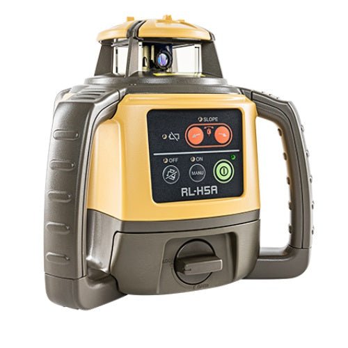 Topcon 1021200-50  -  RL-H5A DB Horizontal Laser Level (Alkaline "Dry Battery") with LS-80X Receiver