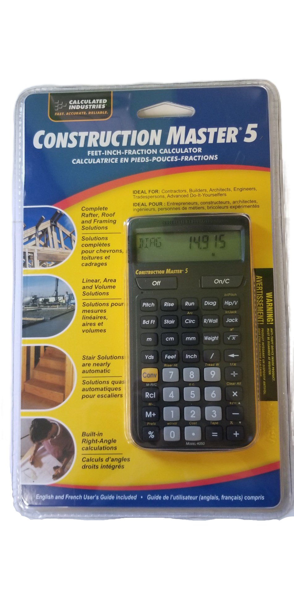 Construction Master 5 calculator