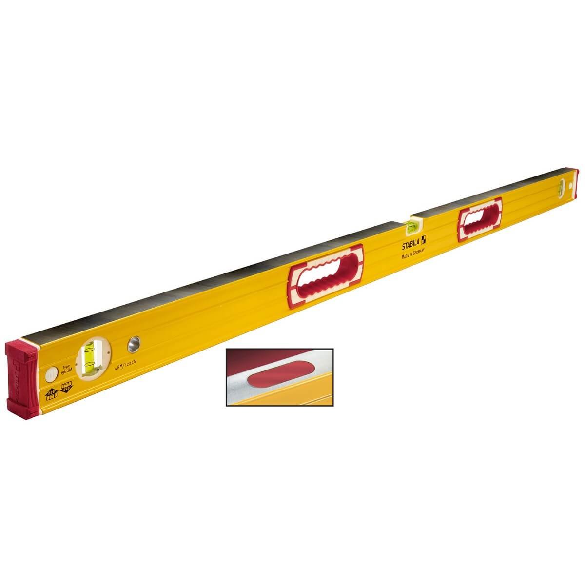 Stabila 38648 - 48" Magnetic Level with Hand Holds