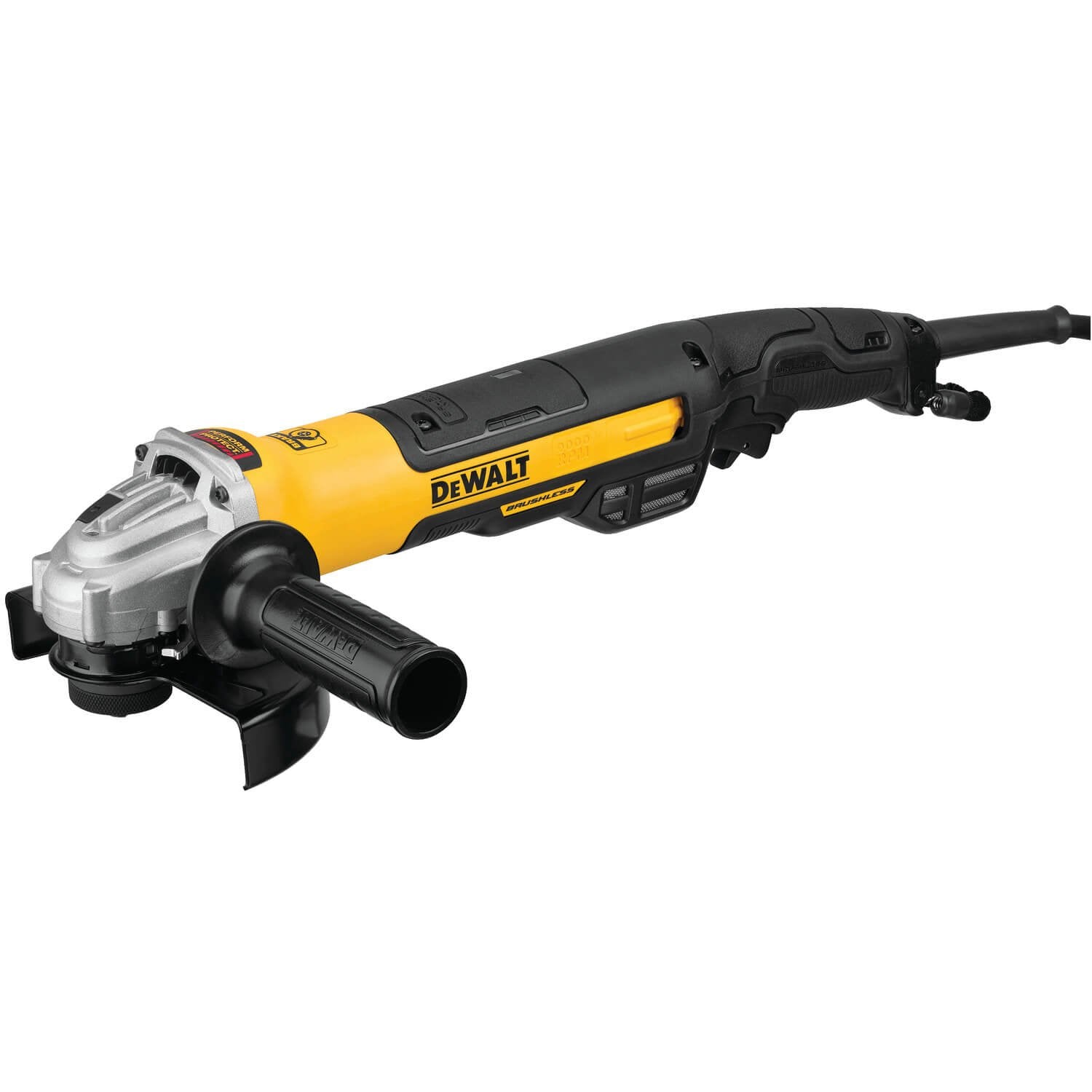 DEWALT DWE43265N 5 6 Angle Grinder With Rat Tail Kickback Brake