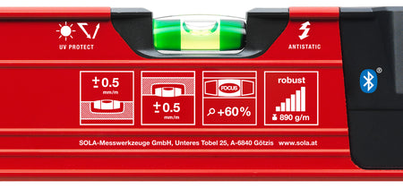 SOLA LSB48DLM Big Red Magnetic Digital Level (48")