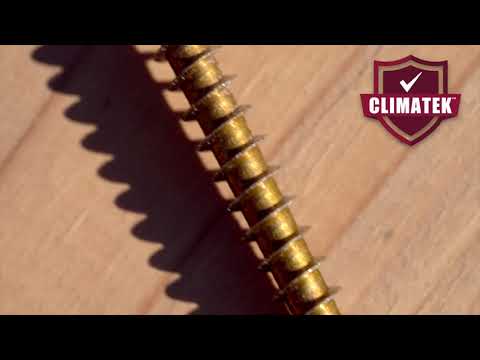 Charger la vidéo : ITW GRK Fasteners 16730 Vis à tête bombée pour finition extérieure Fin-Trim n° 8 x 2-1/2 po, paquet de 605