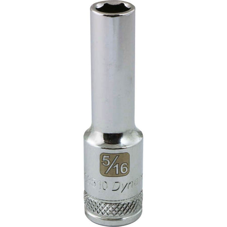 Douille chromée Dynamic 3/8" D 6 PT 5/16" DEEP