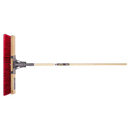 Garant GPPBSS24 - Push Broom, 24" Smooth Surface, Wood Handle GARANT