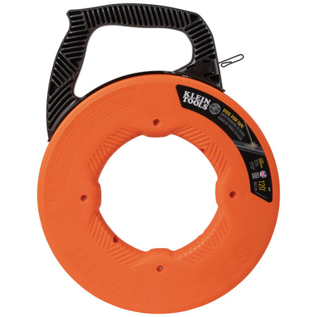 Klein KLE-56333 - Steel Fish Tape, 1/8-Inch x 120-Foot - Wise Line Tools