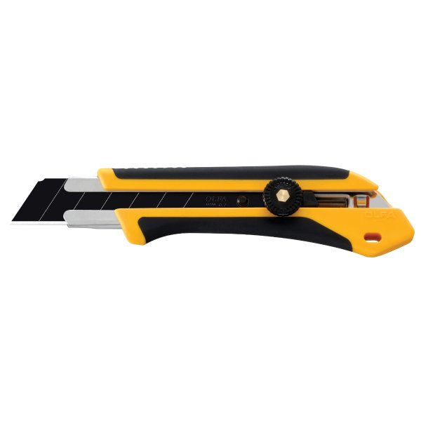 Olfa 25mm Fiberglass Rubber Grip Utility Knife