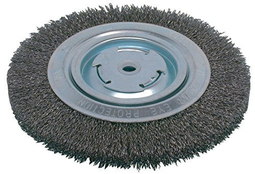Pearl 6" x 3/4" Bench Wheel Wire Brush - wise-line-tools