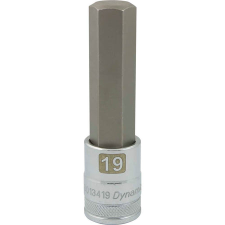 DYNAMIC 1/2" D BIT SKT HEX 19 MM LONG - wise-line-tools