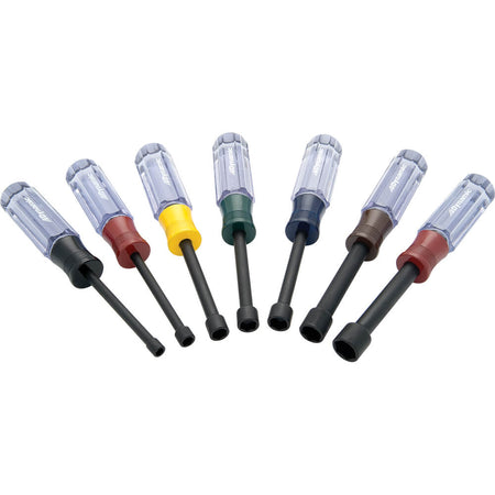 DYNAMIC 7 PC NUT DIVER SET SAE-ACETATE HANDLE - wise-line-tools