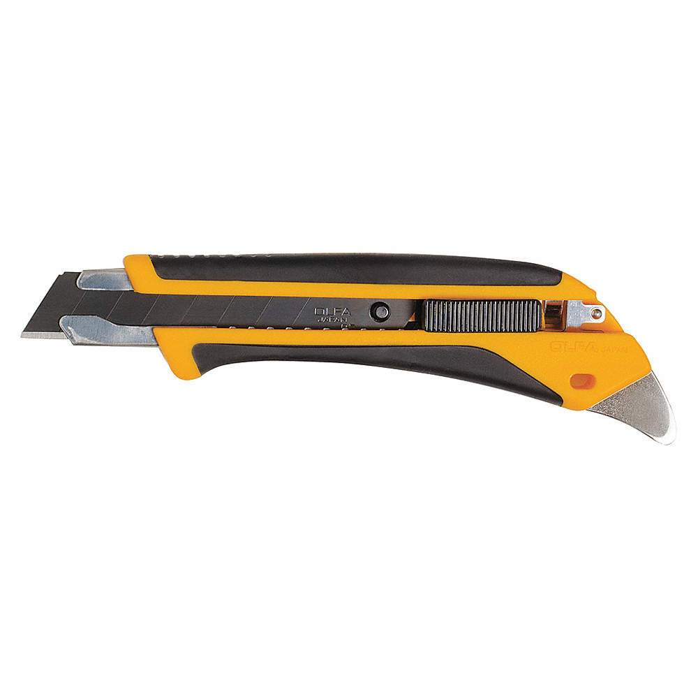 Olfa LA-X - Fiberglass Rubber Grip Utility Knife - wise-line-tools