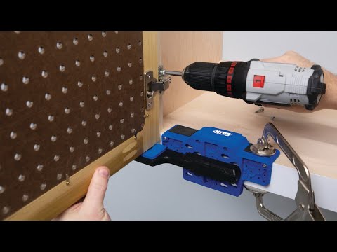 Load video: KREG KHI-CDIJ - Cabinet Door Mounting Jig