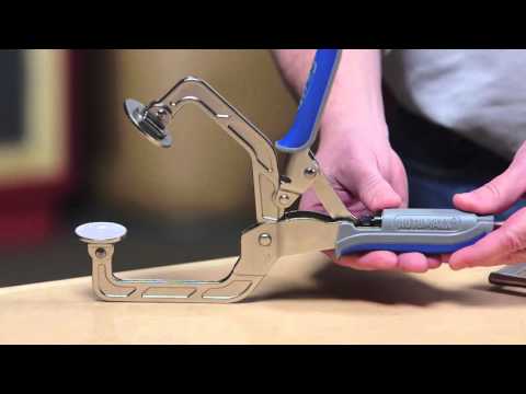 Charger la vidéo : Pince de serrage pour projet en bois Kreg KHC3 - 3"