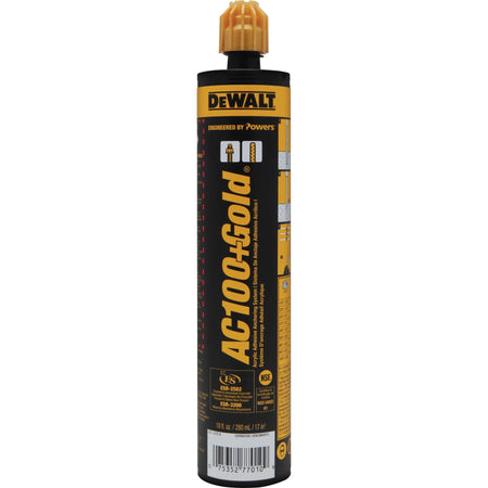 DEWALT 8478SD-PWR AC100+ Gold 9.5 oz Quik-Shot Concrete Anchor Adhesive - product view