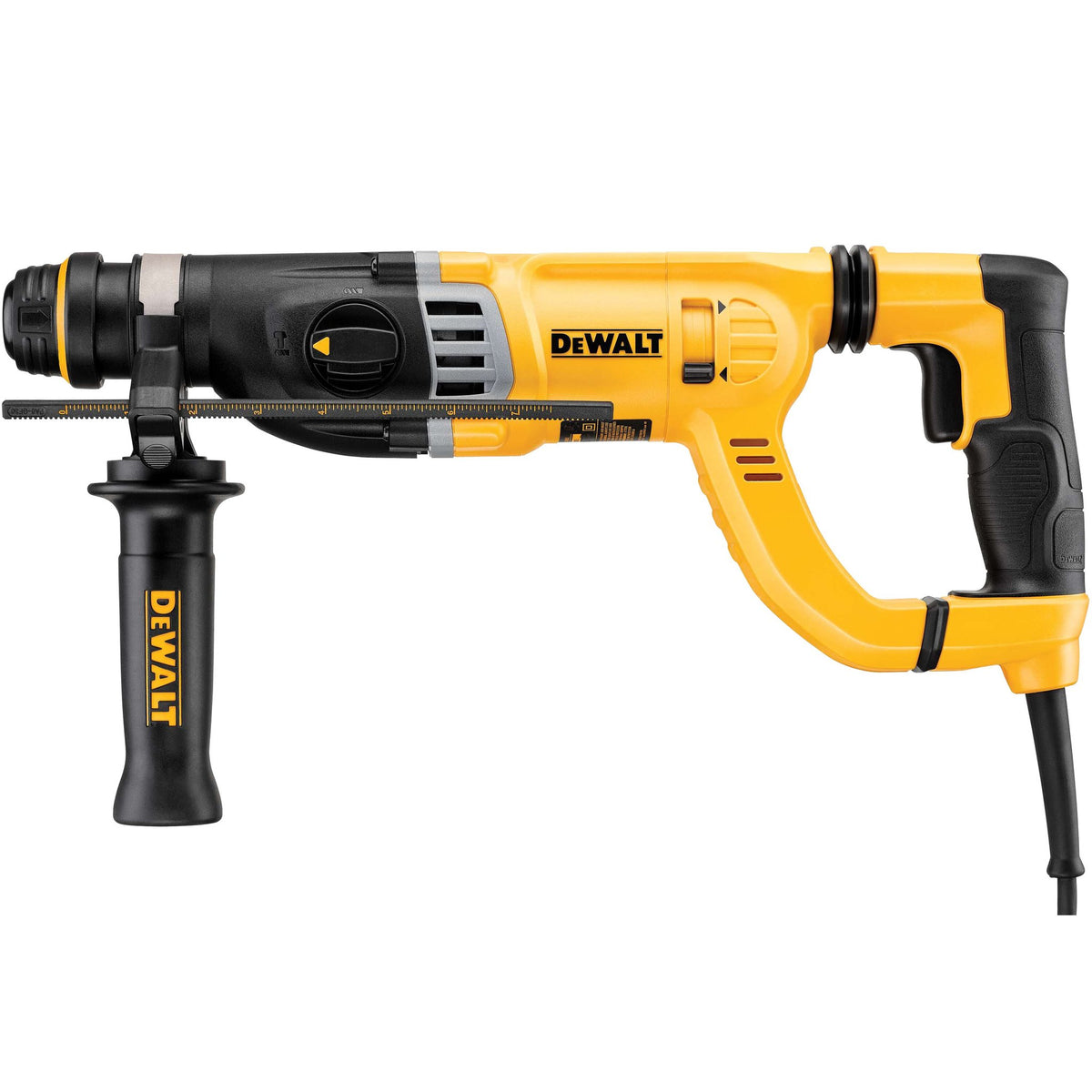 DEWALT D25263K Rotary Hammer Drill Kit with Shocks, D-Handle, SDS, 1-1/8-Inch - product view