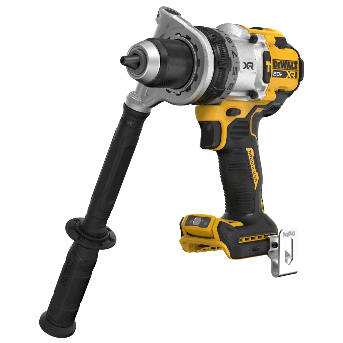 DEWALT DCD1007B 20V MAX XR 1/2 in. Brushless Cordless 3-Speed Hammer Drill (Tool Only) - product view
