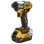 DEWALT DCF845P1 20V MAX* XTREME Cordless Brushless 1/4 in Impact Driver Drill Kit (1) Lithium Ion Battery - product view